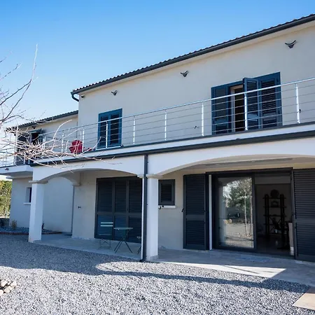 Rez De Maison Neuve Piscine Wifi Poolhouse En Pierre Nyaraló