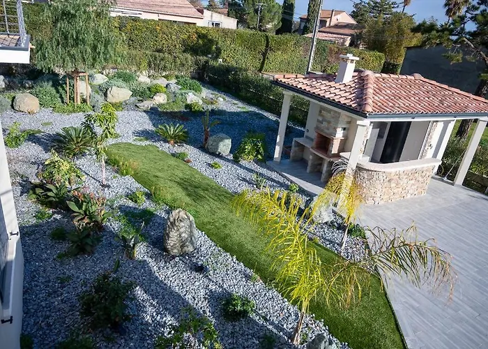 Feriehus Rez De Maison Neuve Piscine Wifi Poolhouse En Pierre Penta di Casinca